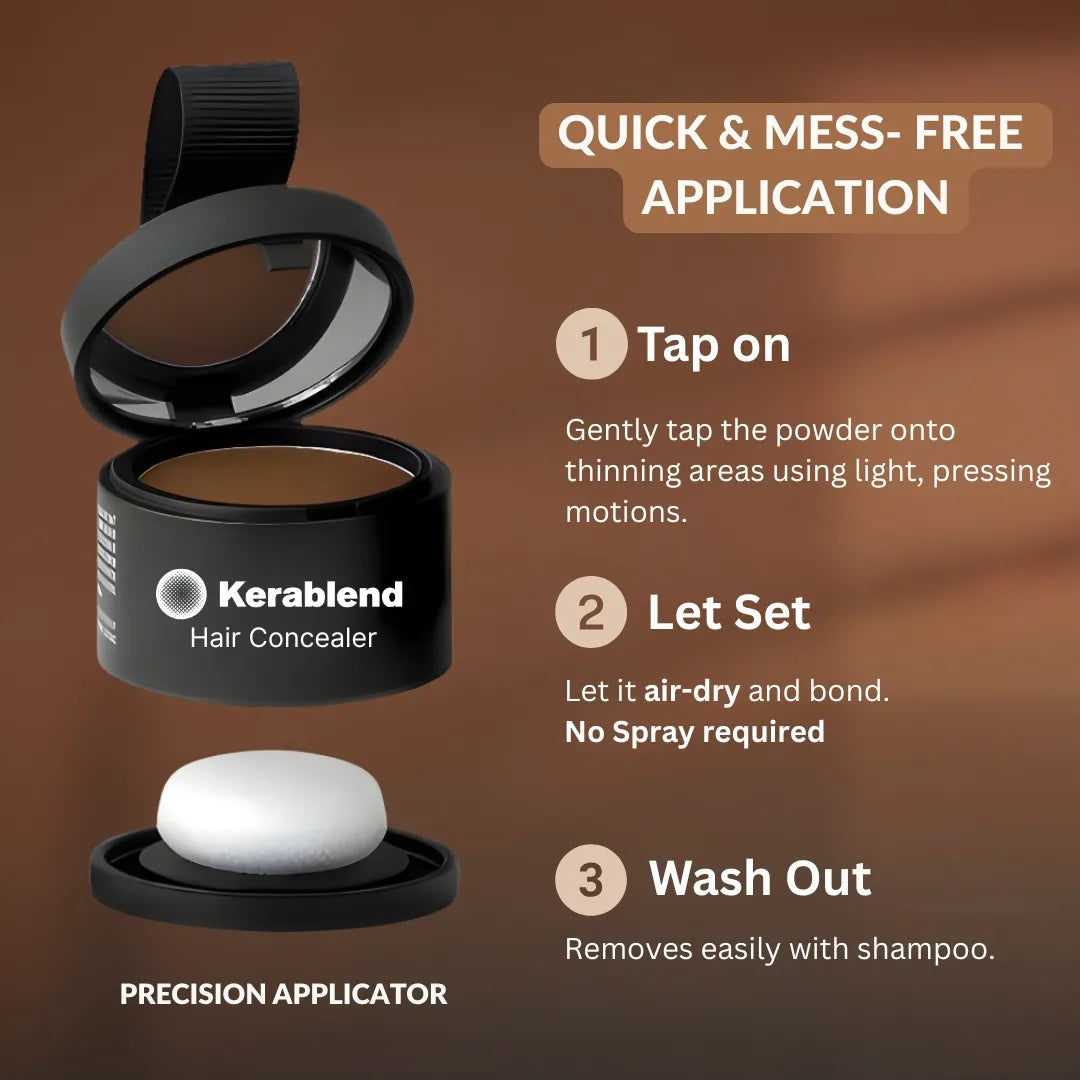 Kerablend Scalp & Hair Concealer Powder  - Woman