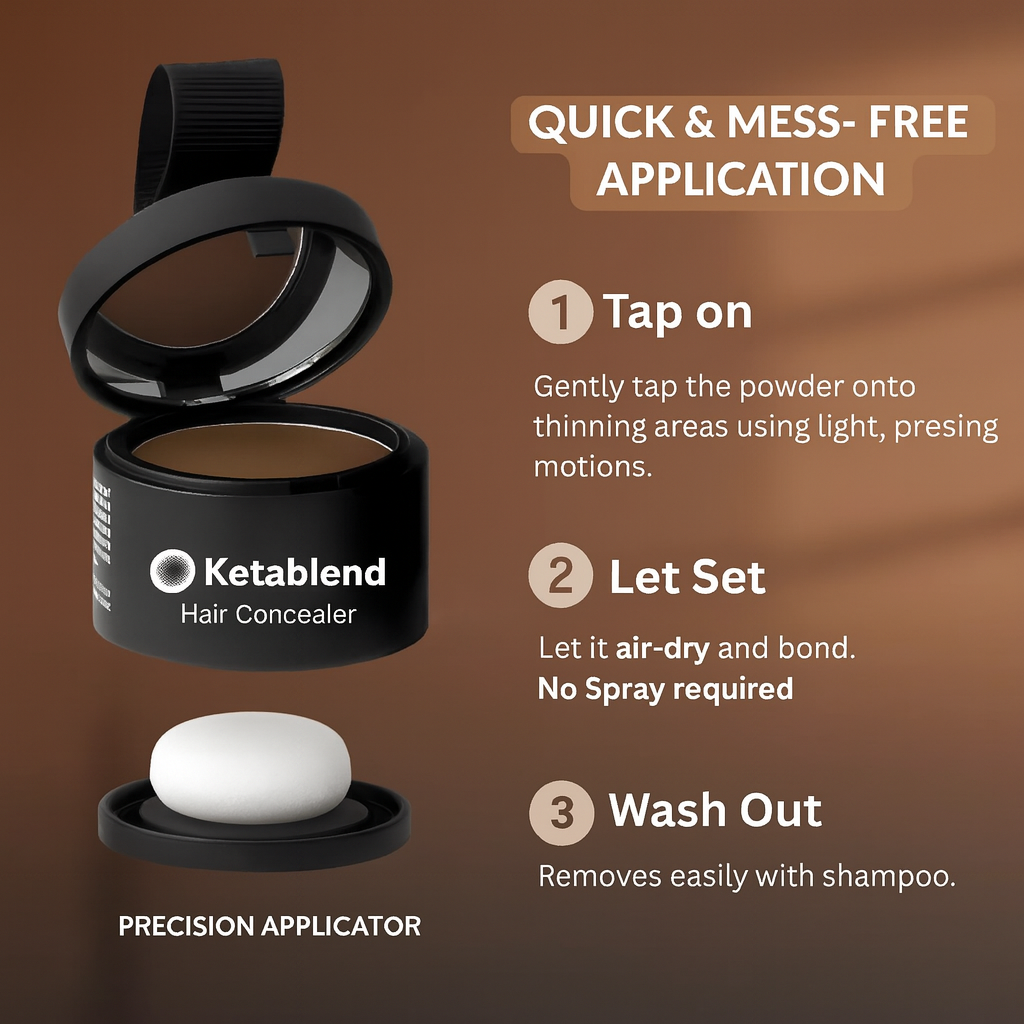 Scalp & Hair Concealer Powder